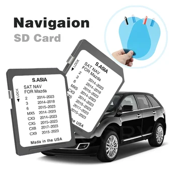 Povezovanje 1 Sistem 8GB Združljiv Sedel navigacijska naprava za Mazda 2/3/6/MX5/CX3/CX5/CX8/CX9 SD Memory Card 2023 GPS Posodobitev Večpredstavnostnih