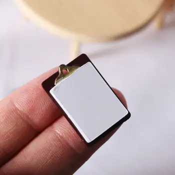 Pravi Papir Lutka Hiša Pribor 18 mm*21 mm Zlitine Miniaturni Zlitine Odložišče DIY Miniaturni Ustvarjalne Mini Zlitine Odložišče