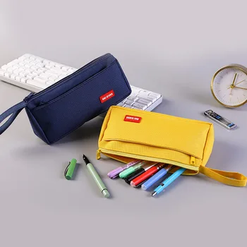 Prenosni barva svinčnik primera Šolske potrebščine vrečko za shranjevanje srčkan svinčnik vrečko Enostavno torbica pen za otroke pero vrečko kawaii tiskovine