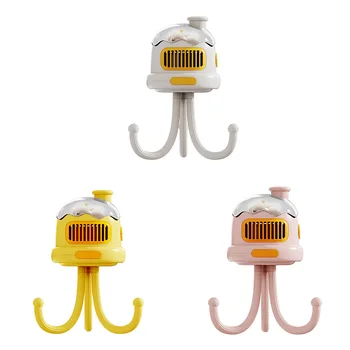 Prenosni Voziček Ventilator USB Polnilne Tiho Prostem Clip-On Otroci Ročni Bladeless Fan