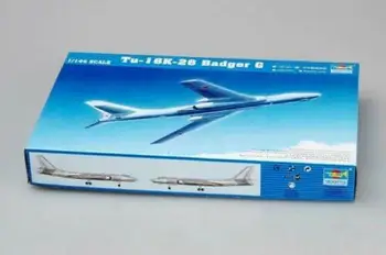 Prvi trobentač deloval 1/144 03907 Tupoljev Tu-16K-26 Jazbec G Bomber Bomba Prevoznik Model Komplet TH05714