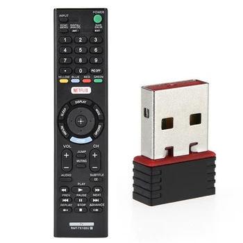 Realtek USB, Wireless 802.11 B/G/N Wlan Kartico Wifi Omrežje Adapter RTL8188 & Smart Tv Daljinski upravljalnik Za Sony Rmt-Tx102u