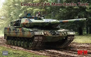 RYEFIELD RM5065 1/35 Leopard 2A6 Glavni Bojni Tank model komplet S premično progi