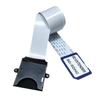 SD Kartica SD Podaljšek Kartice Preberite Adapter Prilagodljiv Podaljšek Micro-SD Za kartice SD/SDHC/SDXC Pomnilniške Kartice Extender Povezovalnik
