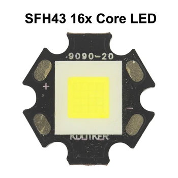 SFH43 16x Jedro 3V 35A 6500k 9500 Lumnov SMD LED Oddajnik na KDLitker DTP Baker MCPCB Svetilka DIY High Power