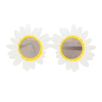 Sonce Cvet Daisy Sončna Očala Smešno Očala Dan Stranka Zbiranje Piknik Fotografija Sončna Očala Ustvarjalne Dekorativni Očala