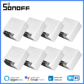 SONOFF Mini R2 WIFI Smart Stikalo Pametnega Doma Oddaljeno 2-Način Nadzora Časovnik Brezžični DIY Stikalo Ewelink Alexa APP Nadzor Interruptor