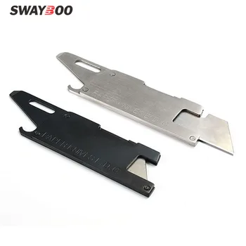 Swayboo Drsna Rezilo 4 V 1 Multi-funkcijo Papir Letter Nož Prenosljiv Pripomoček za Carving EOS Orodje, s Odpirač