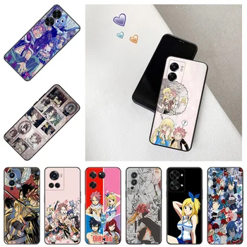 Telefon Primerih Za OnePlus Nord CE 3 2 Lite 5G N100 N30 N20 N10 ACE 11 10 Pro 9 8 7 7T 8T Fairy Tail Anime Mehko Anti-Spusti Pokrov
