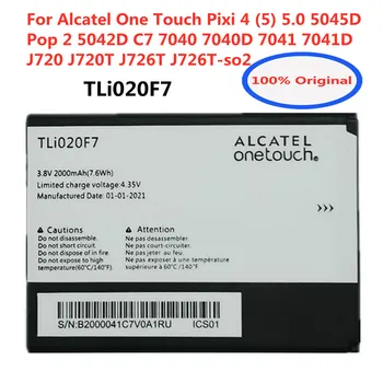 TLi020F7 Telefon Zamenjava Baterije Alcatel One Touch PIXI 4 5045D Pop 2 5042D C7 7040 7040D 7041 7041D J720 J720T J726T-so2