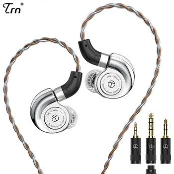 TRN Conch Slušalke Visoko zmogljivih DLC Diamond Prepone Dinamično Čepkov Zamenljivi Nastavitev Šobe, Filtri Slušalke Monitorji