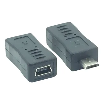 Visoko Kakovostnih Micro USB B Moški Mini USB Ženski M/F Ac Priključka, Pretvornik