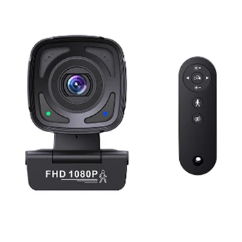 Webcam Mini Kamere Poučevanja Webcam 1080P 30Fps Kamero Z Daljinsko upravljanje Fotoaparata