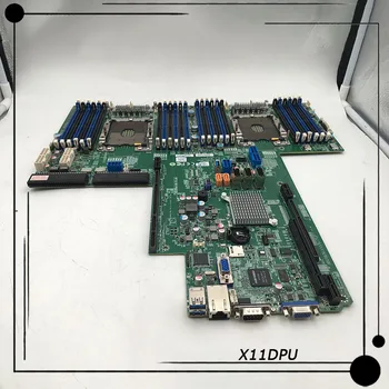 X11DPU Za Supermicro Server matične plošče NVMe x4 Notranja Vrata Razširljive Procesorji LGA-3647 DDR4 PCI-E 3.0