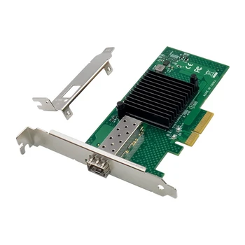 X520-SR1 10G SFP+ Server svjetlovodni Omrežna Kartica 82599EN Čip PCIE X4 En Optični Vmesnik Omrežna Kartica