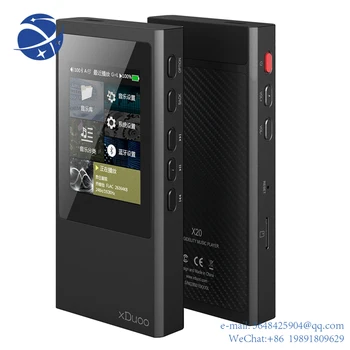 YYHC xDuoo X20 DSD DAP256 MP3 APTX Prenosnih Izgub Hi-fi Predvajalnik Glasbe