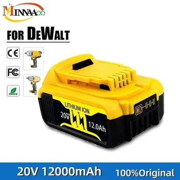 za - Batería recargable par herramienta Dewalt, 20V, 6000mah, DCB612, DCB205, DCB200, DCB182, cargador