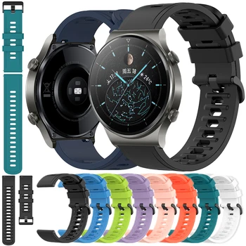 Za Huawei Watch GT 2 Pro Silikonski Trak Smartwatch Zamenjava 22 mm Šport Zapestnica Pisane Hitro Sprostitev Manšeta Dodatki
