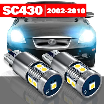 Za Lexus SC430 med 2002 in 2010 naraščal 2pcs Parkiranje LED Lučka Lučka za Potrditev Pribor 2003 2004 2005 2006 2007 2008 2009