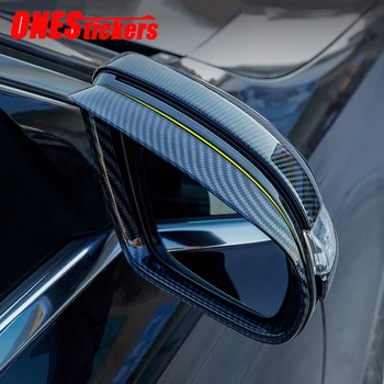 Za Mercedes Benz B C E S GLC GLB GLA Razred W247 W205 W213 W222 X253 X247 H247 Avto Rearview Mirror Dež Obrvi Vizir Kritje Trim