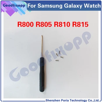 Za Samsung Gledal SM-R800 SM-R810 R800 R805 R810 R815 Hrbtni Pokrovček Baterije Vrata Vijaki Stanovanj Vijak Nohtov Zadaj Prečenje