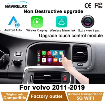 Za Volvo 2011-2019 XC60 S60 V40 V60 XC70 S80 C5 Volvo Carplay Brezžični Apple Carplay Android Auto Vmesnik Dekoder