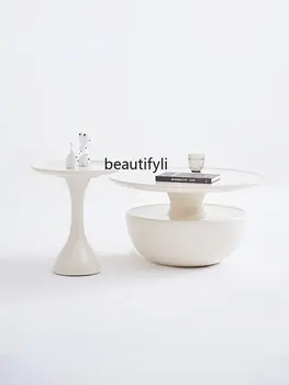 zq Sodobne Preprost Velikost okroglo Mizo Čaj Dnevni Sobi Doma Majhno Stanovanje mizico