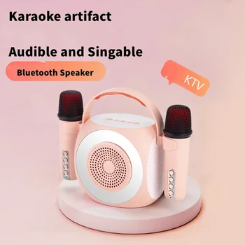 Zunanji A7 Bluetooth Audio Mikrofon Integriran Mikrofon za Otroke na Prostem, Doma KTV Brezžični Petje Prenosni Zvočnik
