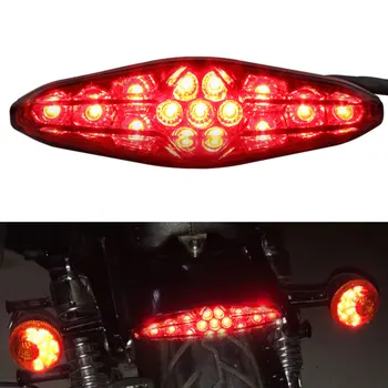 Čvrst In Vzdržljiv Motocikel Rep Svetlobe Enostaven Za Namestitev vodoodporna LED Luč odporen na Praske